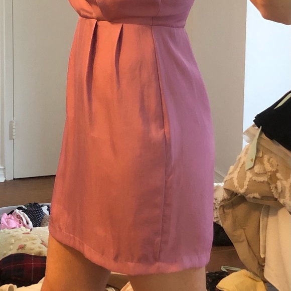 Chantal pink dress with exposed zipper - Picture 4 of 7